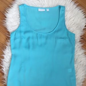 New York & Co. Turquoise Blouse